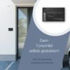 Haustürschild selber gestalten