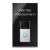 Ring Doorbell Klingel Platte mit Wunschgravur