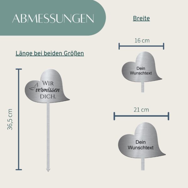 herz grabstecker aus edelstahl mit namen oder spruch grabstecker gravur qualitaet mensch herz2 scaled