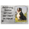 Vorsicht Hund Schild