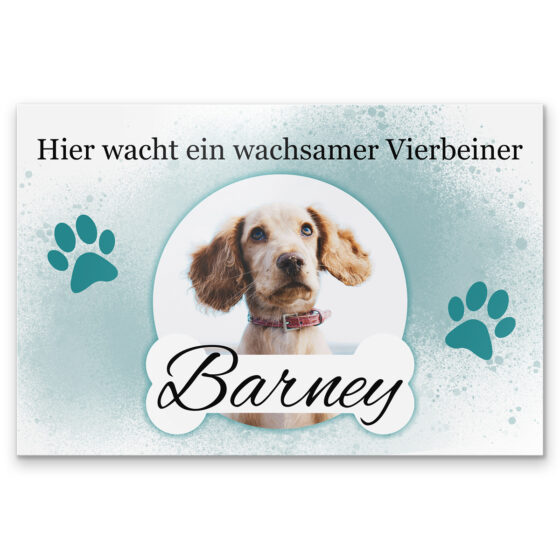 Vorsicht Hund Schild