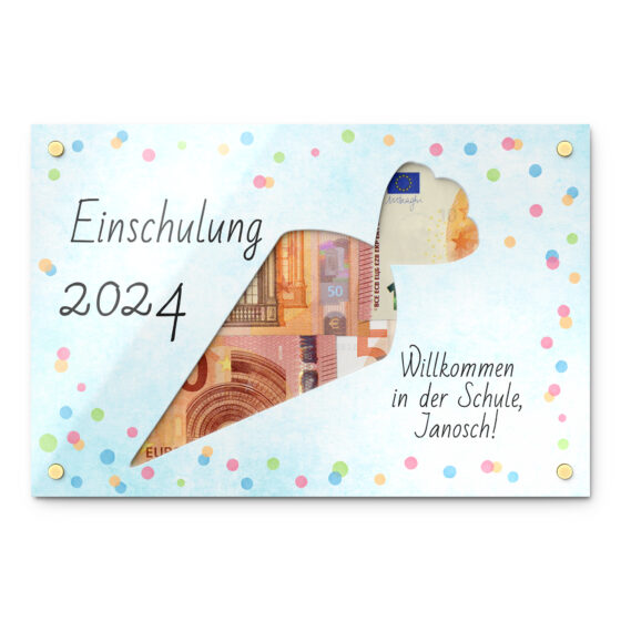 Geldegeschenk zur Einschulung