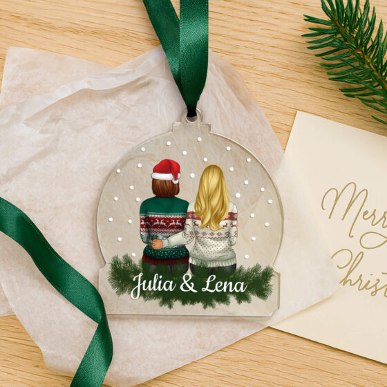 Weihnachtsbaumanhänger Clipart Beste Freundin