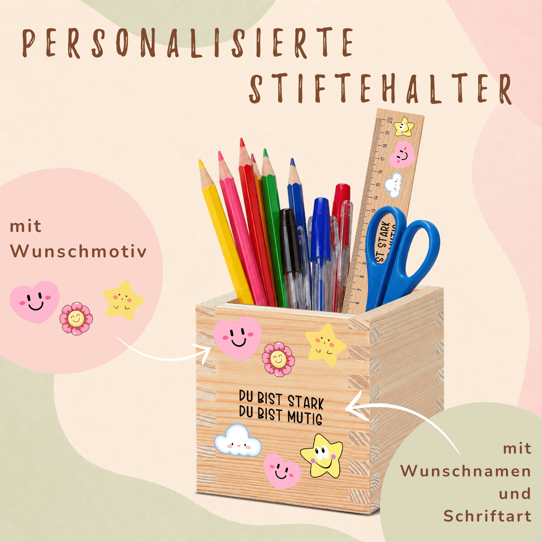 einschulungsgeschenk-kinder-stiftebehaelter-motive Einschulungsgeschenk Stiftebox