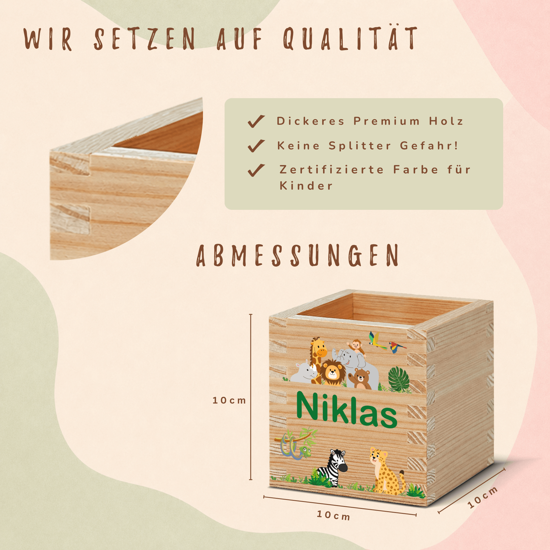 schreibtisch-organizer-stiftehalter-personalisierbar-einschulung Schreibtisch Organizer
