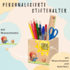 Stiftebox Einschulung personalisiert mit Namen – Bild 3